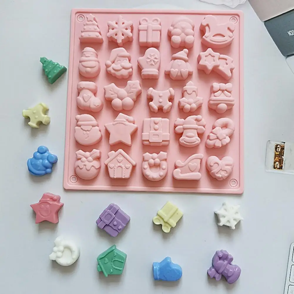 

DIY Safe Manual Soap Candle Mould Festival Decoration Making Tool for Party