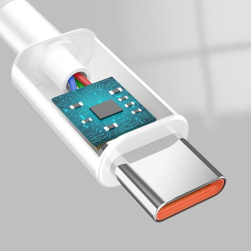 Супербыстрое зарядное устройство с USB-кабелем типа C для Nova 7 9 8 SE Mate 20 30 40 50 P30 P40 P50 Pro