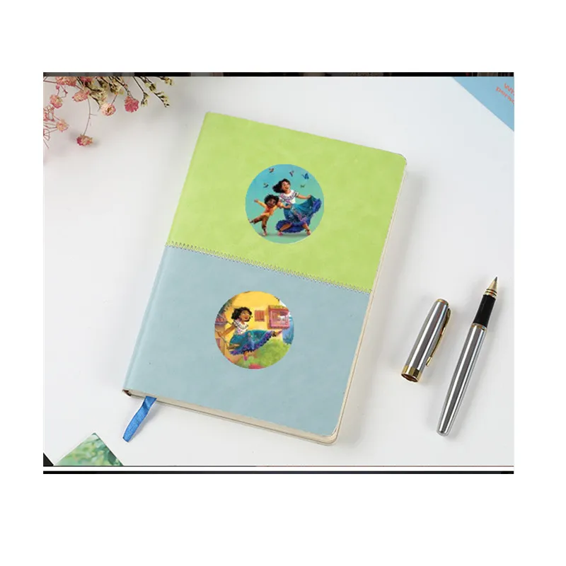 Наклейка на детский день рождения с 24 узорами |