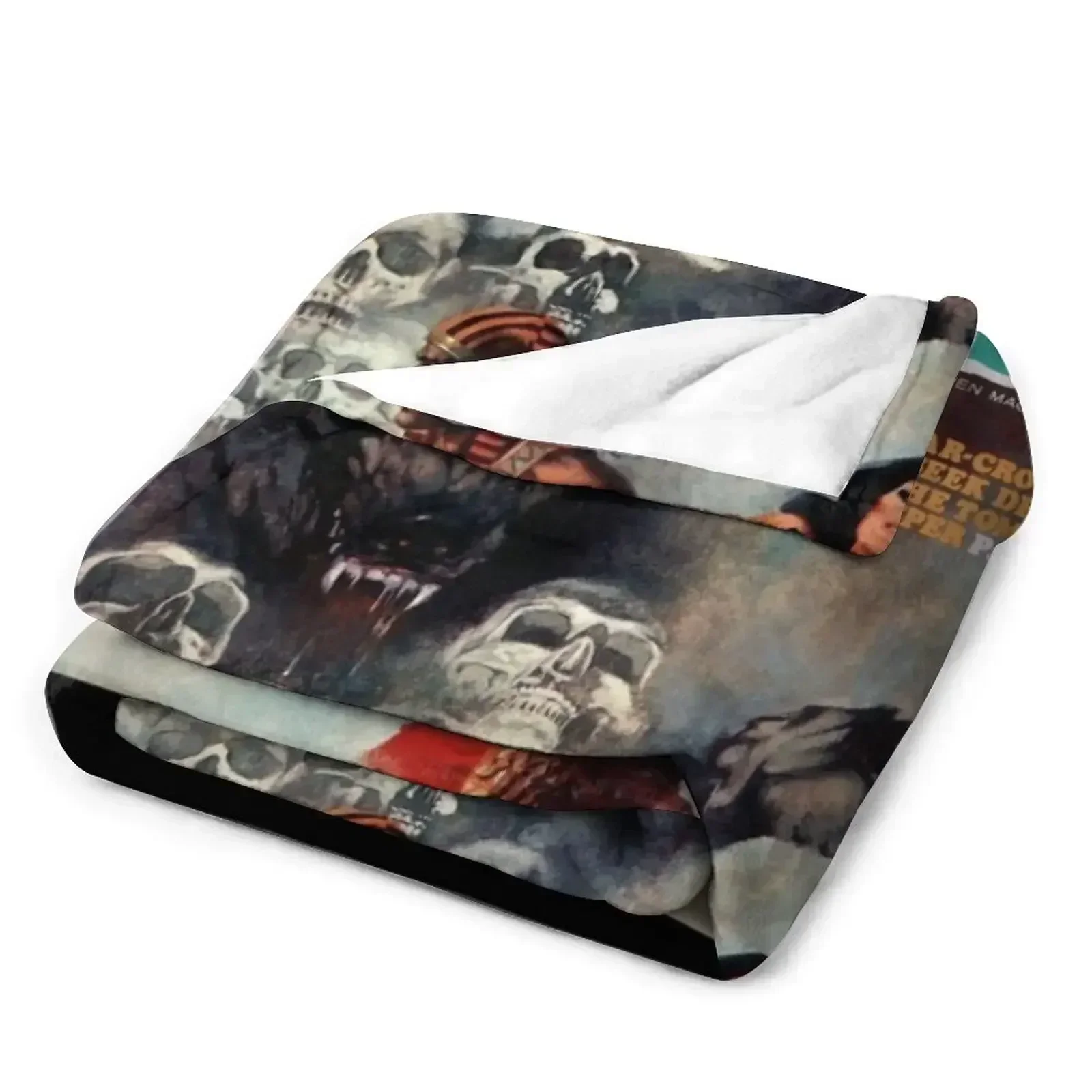 YEP АНОТИФЕРЫЙ БОЛЬШОЙ ВИНТАЖНЫЙ НАКЛАДКА НА МАГАЗИНУ VAMPIRELLA! Одеяло Декоративные