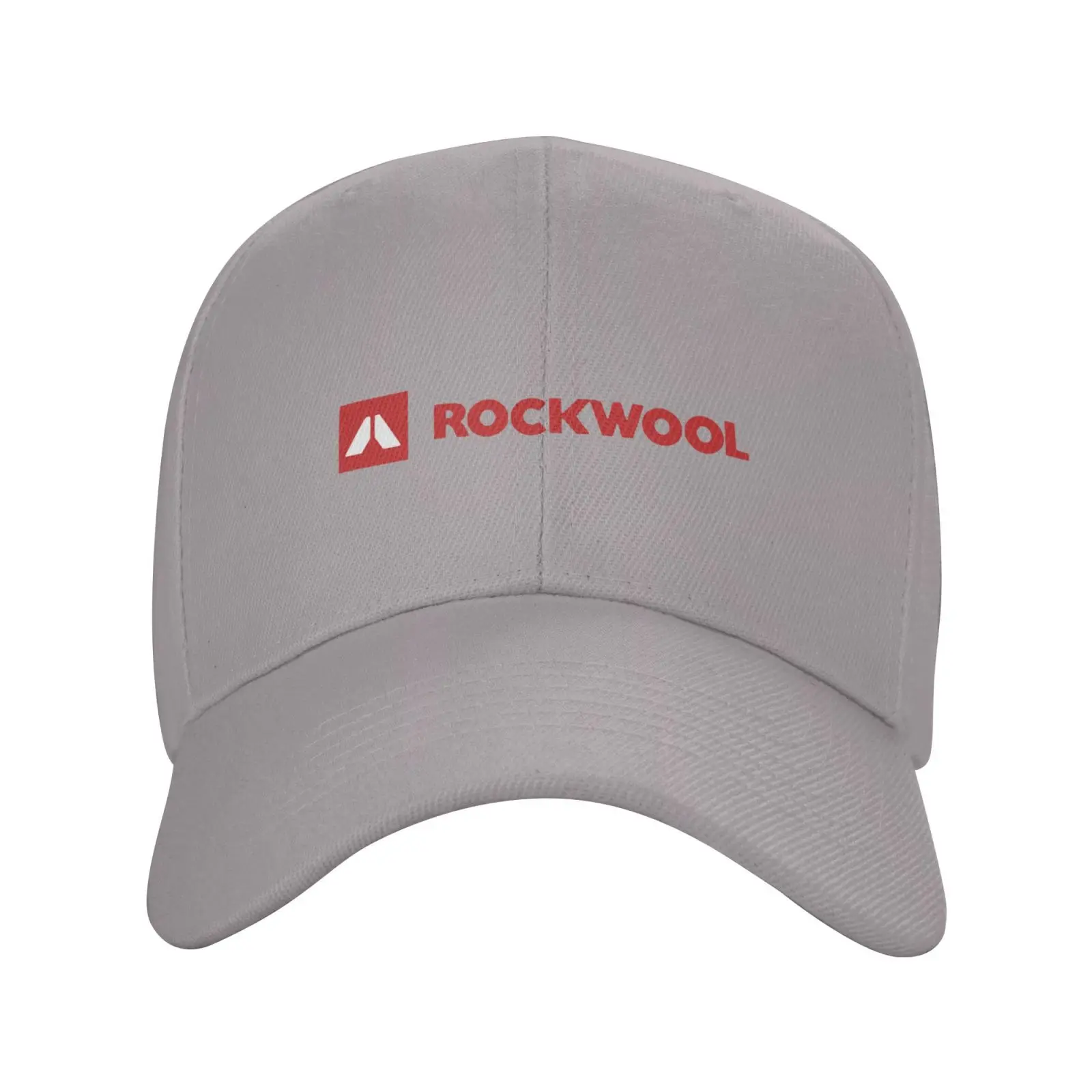 

Rockwool logo Fashion quality Denim cap Knitted hat Baseball cap