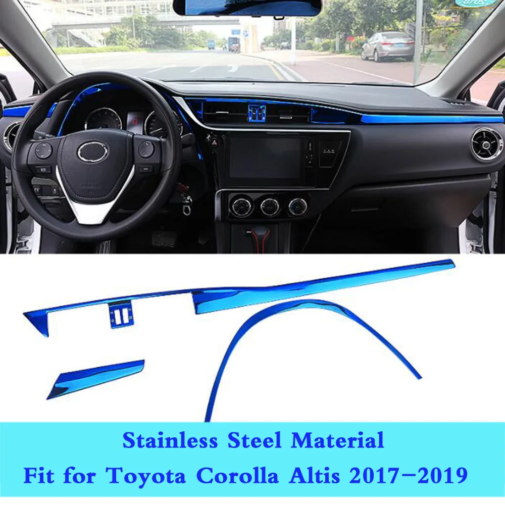 

3 шт., автомобильные наклейки для Toyota Corolla Altis 2017 2018 2019