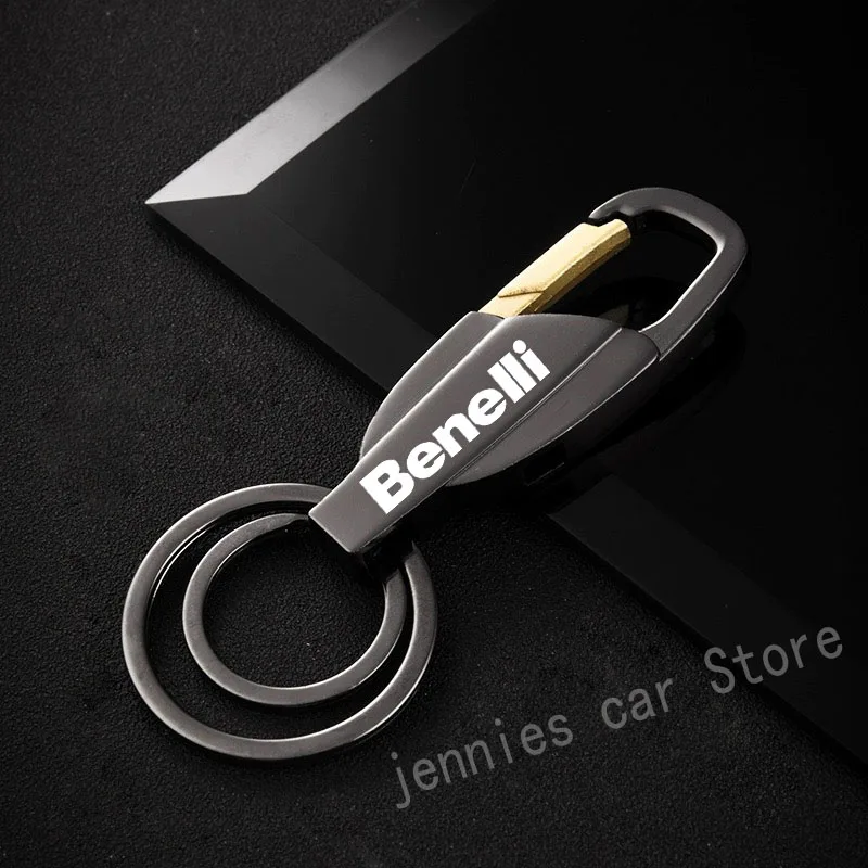 

Motorcycle Key KeyChain Alloy Keyring Key ring for BENELLI TRK 502 Leoncino 500 BJ250 BJ500 TNT 125 300 600 502c Accessories