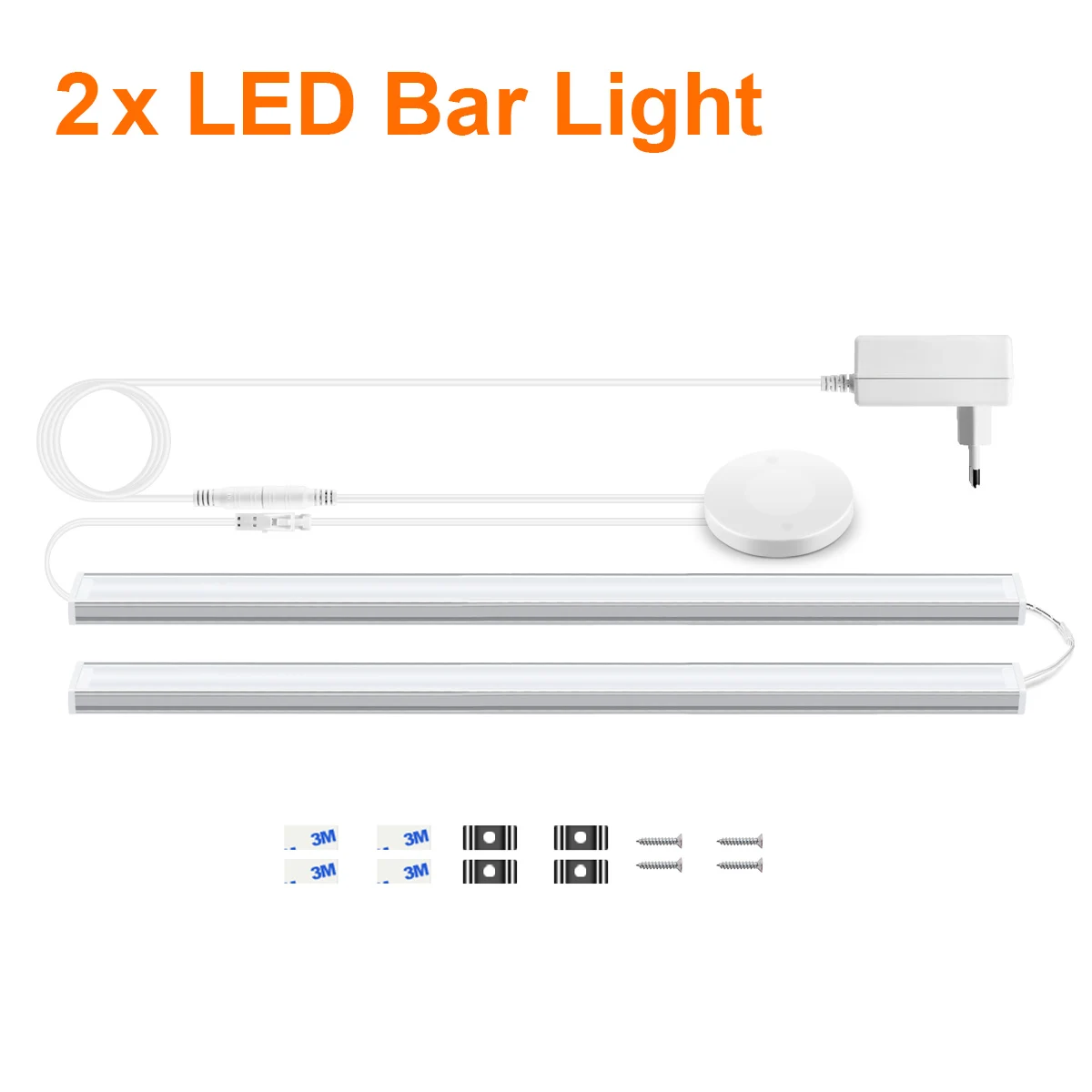 

MALITAI Подсветка для шкафа светодиодная лента белая/теплый белый 30/40/50 см