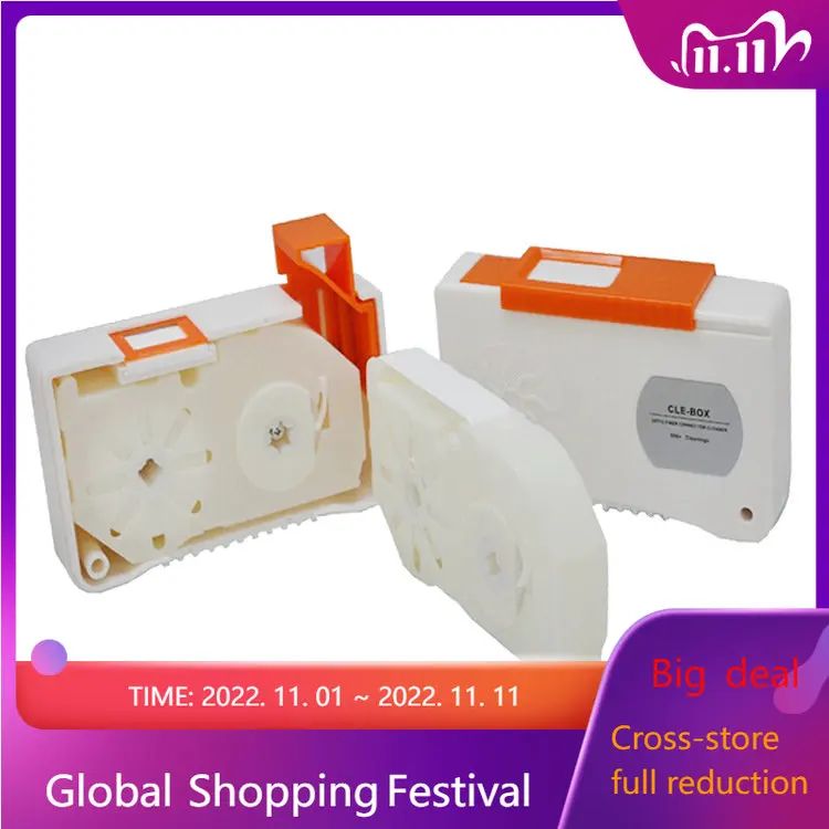 CLE-BOX Fiber Optic Connector Cleaner Optical fiber end cleaner Optical fiber cleaning tape
