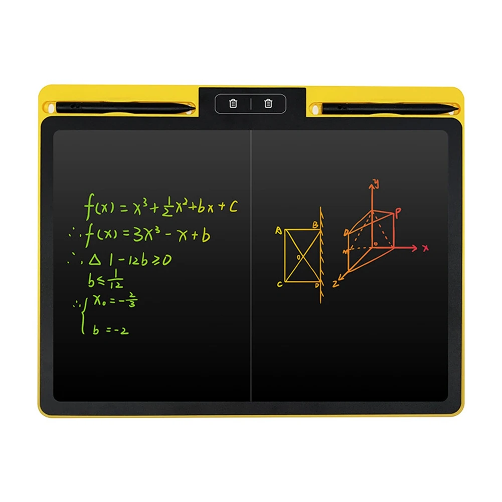 

Large LCD Writing Board 16 Inches with 2 Delete Keys and Split Screen (For Local Erasing), Drawing and Doodle Tablet