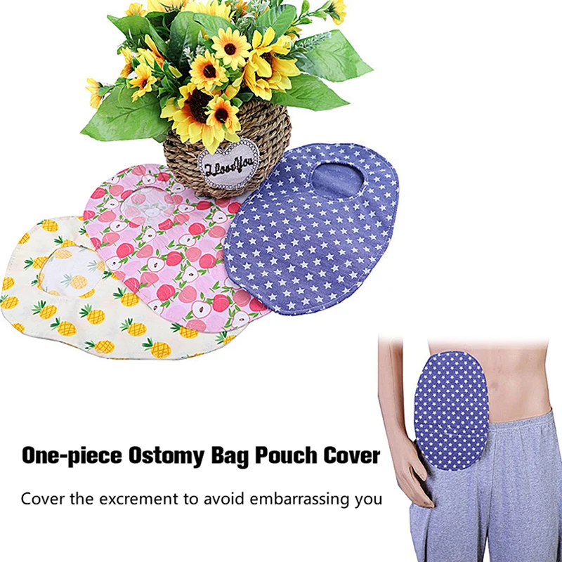 

1Pc Universal Ostomy Bag Pouch Cover Washable Wear Ostomy Abdominal Stoma Care Accessories
