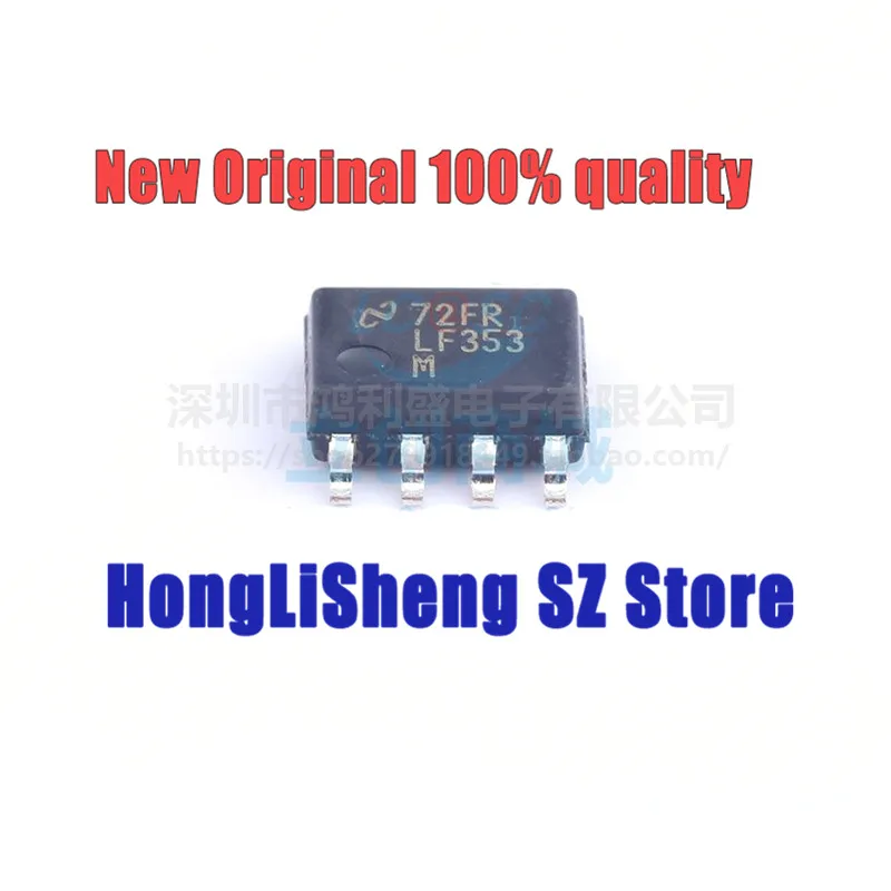 

10pcs/lot LF353MX LF353M LF353 SOP8 Chipset 100% New&Original In Stock