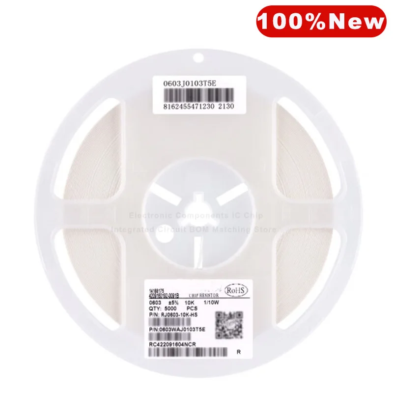 

100pcs/Lot 1% SMD Resistor chip resistance 1206 10K 0Ω 150 220 330 Ohms 470 Ohm 1K 2.2K 100K 1M 1R 10R 100R 150R 220R 330R