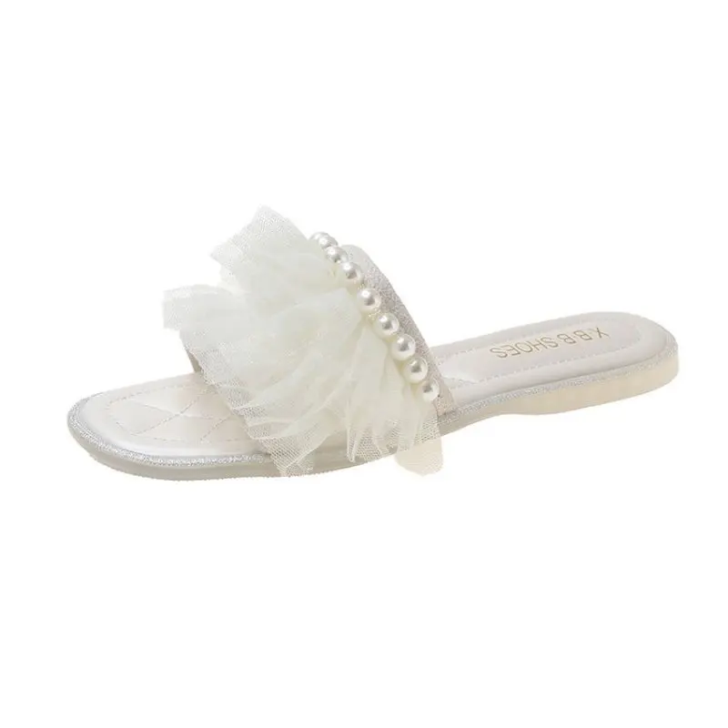 

Fairy Slippers Are Popular Summer. The New Korean Version Is Versatile. Go Out and Wear Student Flat Bottom Flip Flops