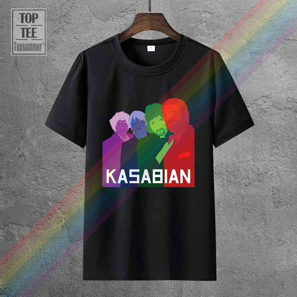 

Kasabian рок-группа 48 : 13 музыкальная футболка прямо от производителя 202056 Простые Топы летние зимние крутые забавные подарочные пальто Топы
