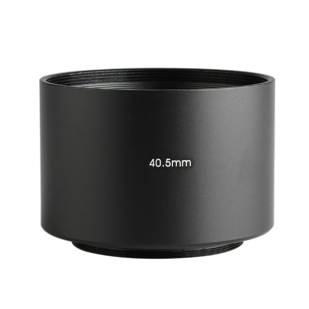 

40.5mm Long Metal Lens Hood for Canon Nikon Pentax Sony Olympus Camera