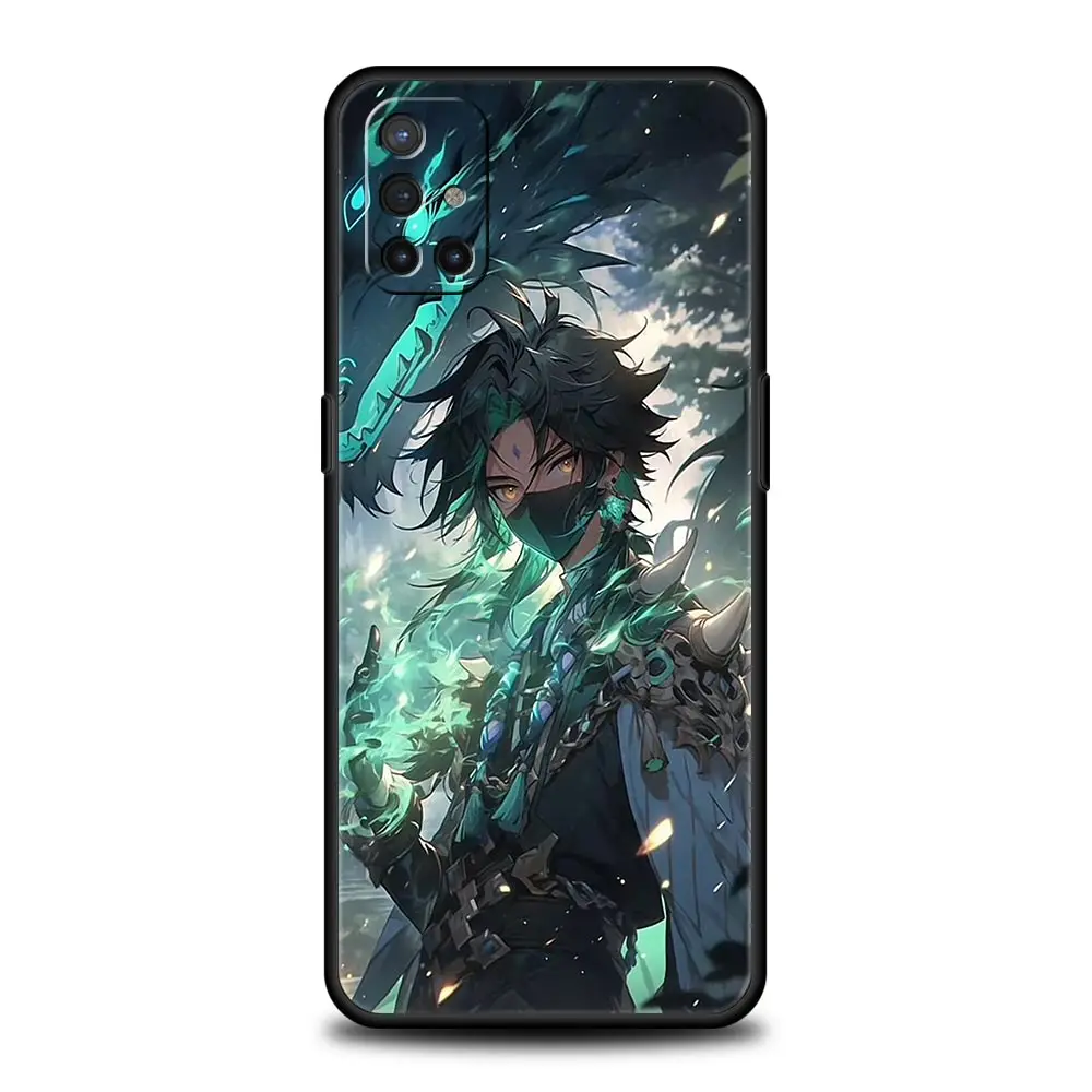 Чехол для телефона OnePlus 12 11 10 9 Pro 9T 12R 10R 9R 9RT 10T 8 7 6T 7T Nord 2T CE 2 5G N10 чехол Genshin impact dragon
