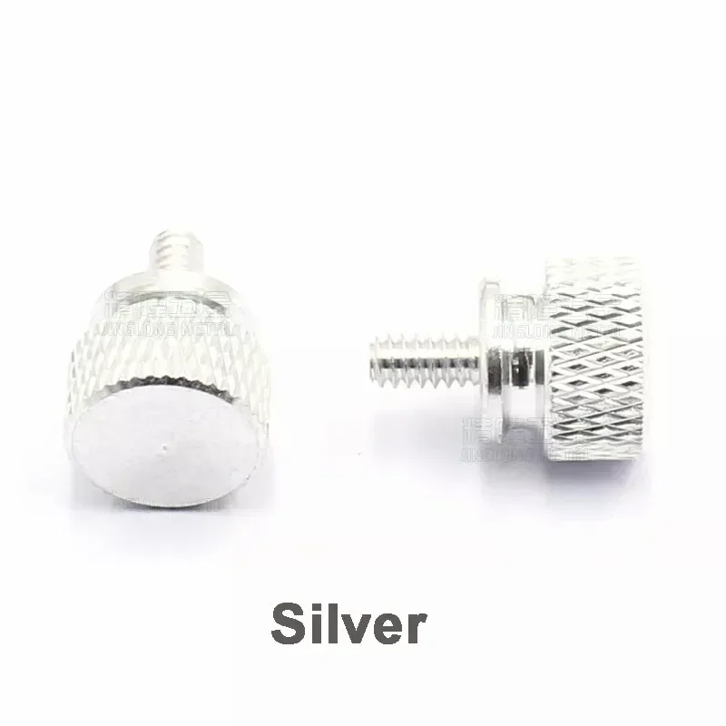 

2шт 6 # -32 x 6 мм винты с накатанной головкой из анодированного алюминия — боковая панель корпуса компьютера ПК и болты с ручным затяжкой жесткого диска