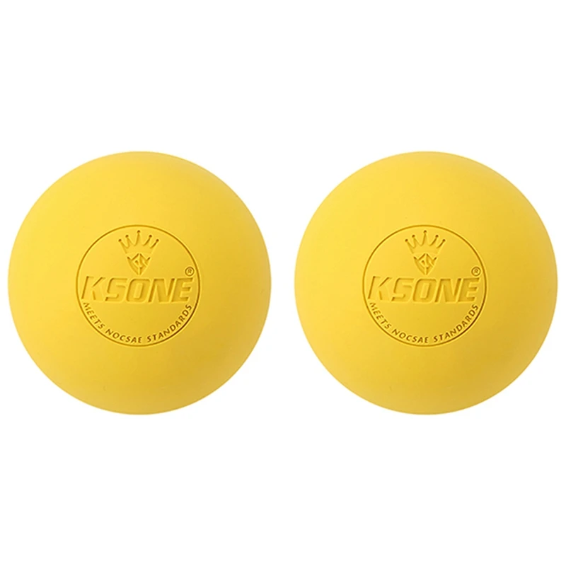 

KSONE 2X Massage Ball 6.3Cm Fascia Ball Lacrosse Ball Yoga Muscle Relaxation Pain Relief Portable Physiotherapy Ball 1