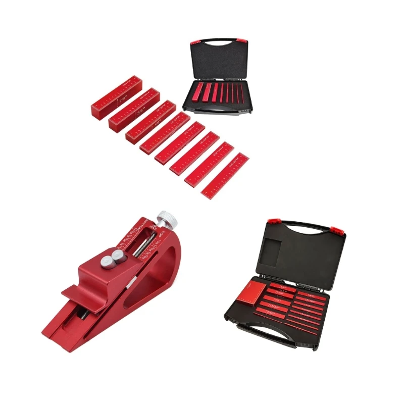 

Convenient Woodworking Measurement Tool for Fence and Height Adjustment