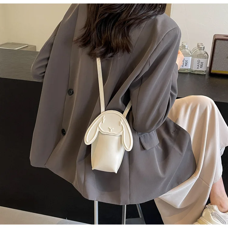 Lawaia миниатюрная сумка для сотового телефона в виде кролика с ремешком 1 шт. сумки