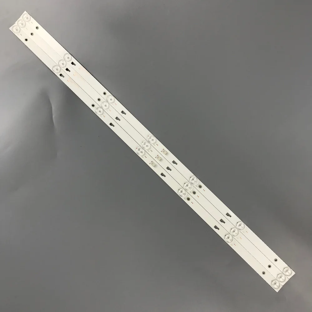 

100% New 1Set =3PCS LED Backlight Strip 43D2700 panel LC430DUY-SHA1 tv Artel 43A9000 43HR332M07A0 V2 4C-LB430T-HR1CK