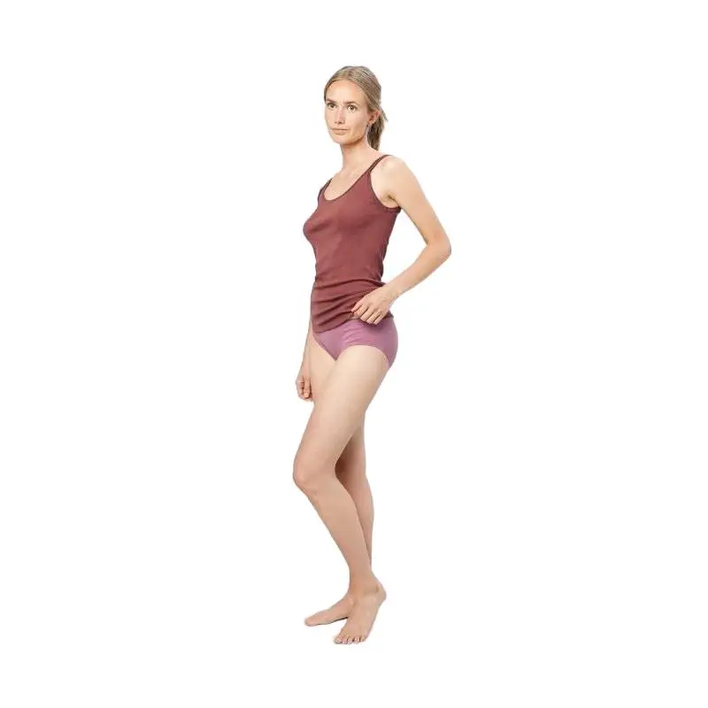 

Merino Wool Bamboo Fiber Brief Women's Bikini Breathable Lightweight Brief Women Bodysuit Odor Resistance Moisture Underwear