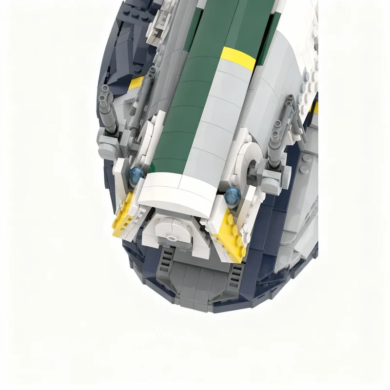Фото 3035 деталей MOC: Корабль охотника за головами Джанго Фетта, серия Star Battle, модель-конструктор, архитектурные блоки, подарки на день рождения №3