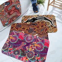 australian aboriginal art kitchen mat nordic style bedroom living room doormat home balcony anti slip bedside area rugs
