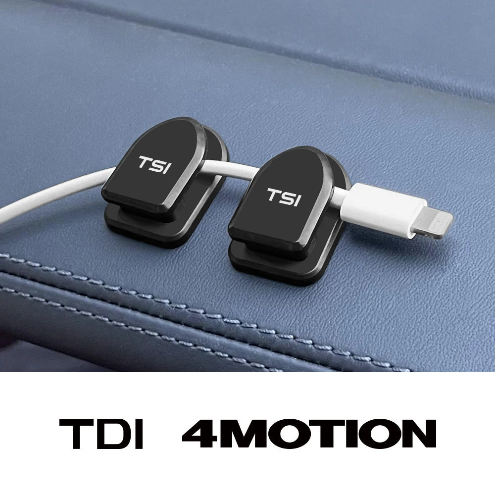 4 шт., автомобильные самоклеящиеся крючки для VW Volkswagen Golf Passate POLO Tiguan Bora Turan CC Lamando TSI TDI 4motion