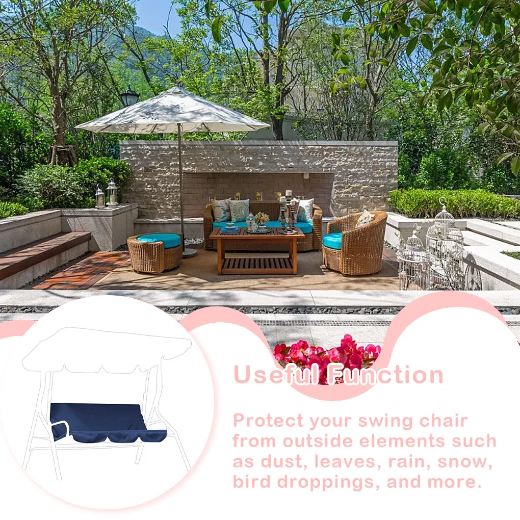 

Swing Chair Seat Cover Multifunction Protection Covers Cushion Protector