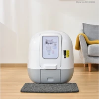 automatic cat litter box self cleaning smart fully enclosed cat litter box self cleaning anti splashing cats toilet arenero gato