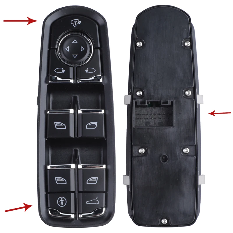 

7PP959858AEDML Переключатель зеркала стеклоподъемника для Porsche Panamera Cayenne Macan 2011-2017 7PP959858AFDML 7PP959858