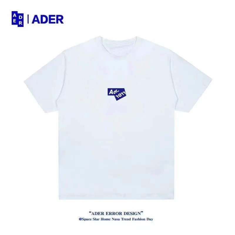 

South Korea ADER ERROR Short-sleeved Minority Design Exclusive Chest Classic T-shirt Men and Women Half Sleeve