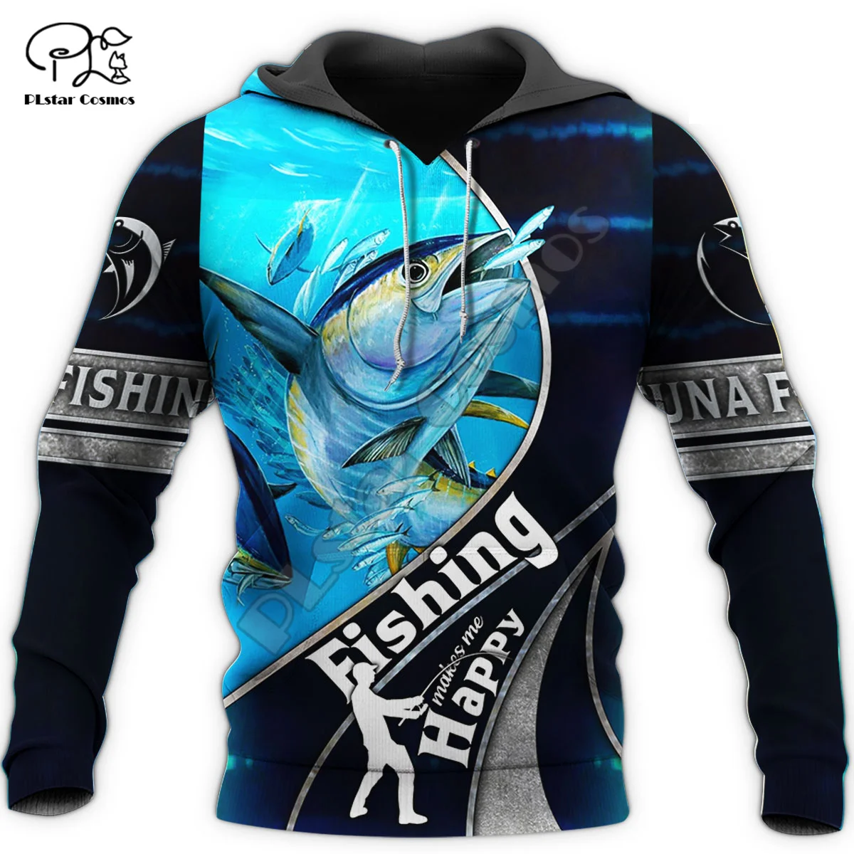 

PLstar Cosmos BassTuna Fishing Camo Tattoo Fisher Custom Name Tracksuit 3DPrint Men/Women Streetwear Pullover Casual Hoodies A8