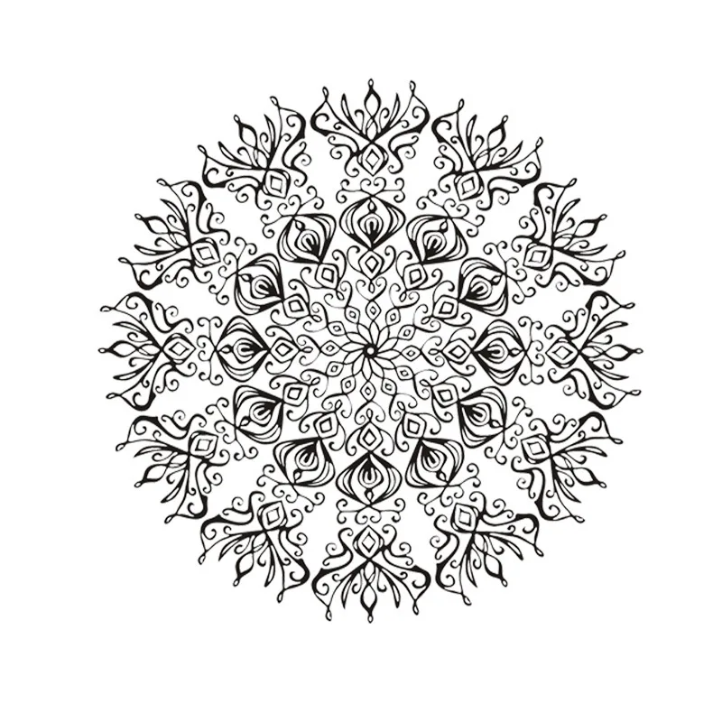 

Creative Mandala totem pattern living room bedroom background wall