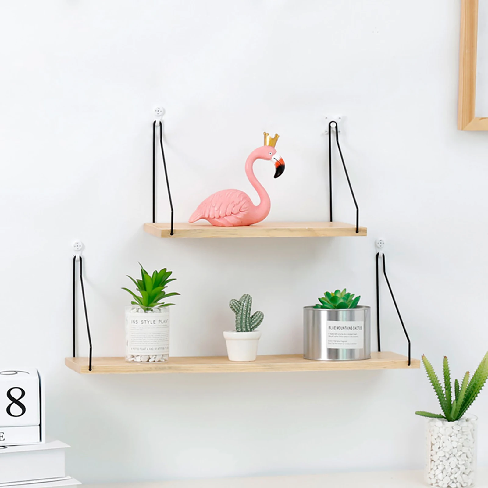 

Настенная полка для спальни, разные размеры, настенная деревянная полка для хранения для спальни, ванной, гостиной