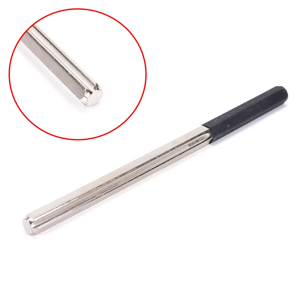 

Guitar Fret File Crowning File Fret Dressing File with 3 Size Edges + Narrow Dual Edge File for Guitar Polishing Tools Gui