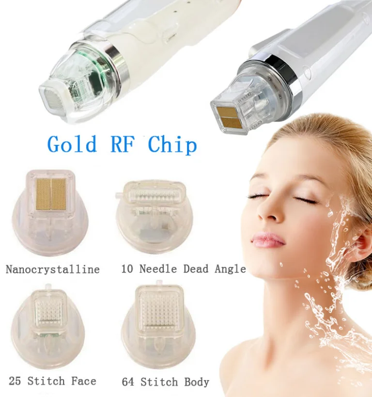 

Accessories Disposable Consumable Cartridge Needles Tattoo Beauty Fractional R-F Gold 10Pin 25Pin 64Pin Nano Microneedle Tips Mi