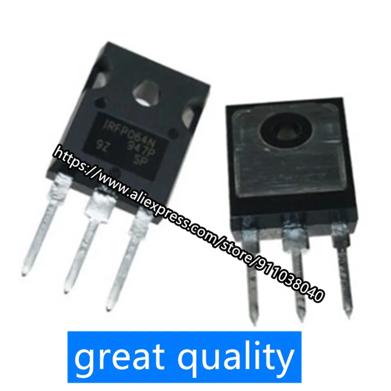 

10pcs IRFP064N IRFP064NPBF 55V 110A 200W TO-247 Mosfet transistor original