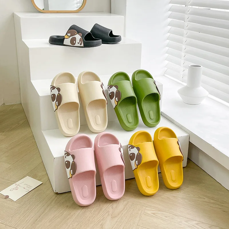 Soft Sole Cloud Slippers Women Summer Bathroom Thick Platform Slipper Slide Sandals Eva Slippers for Home Flip Flops Woman
