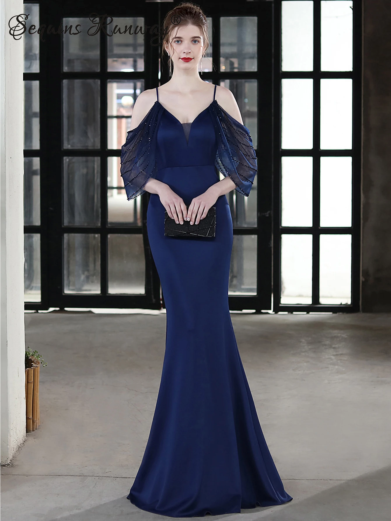 Женское платье-макси с открытой спиной летнее элегантное облегающее длинное