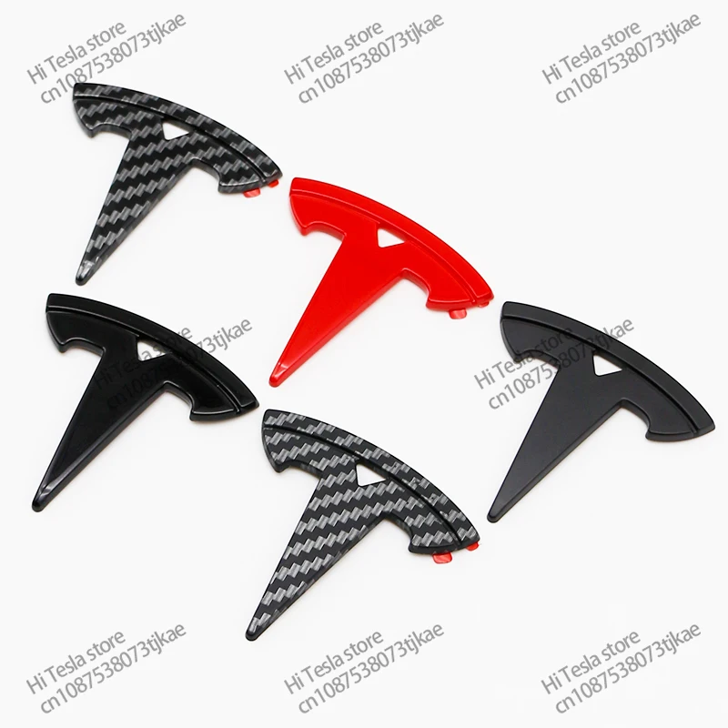 Значок на руль Tesla model 3 Y скрытый передний логотип runk автомобильные аксессуары шт.