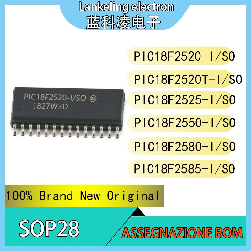 PIC18F2520-I/SO PIC18F2520T-I/SO PIC18F2525-I/SO PIC18F2550-I/SO PIC18F2580-I/SO PIC18F2585-I/SO Integrated circuit  SOP28