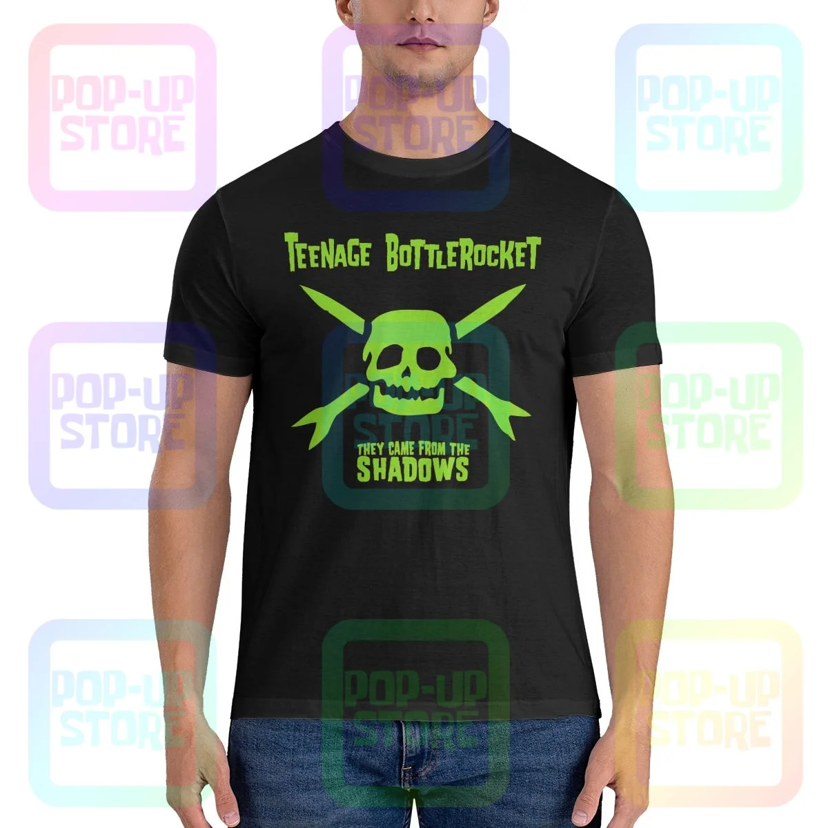 Футболка в стиле панк-рок для подростков |