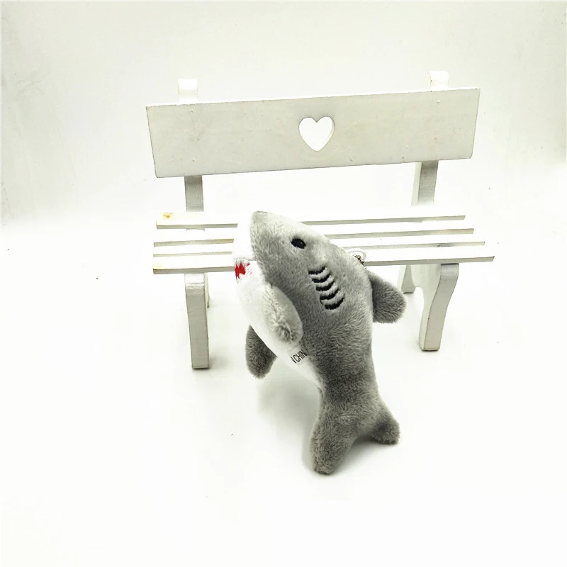 Маленькая плюшевая игрушечная кукла-Акула 12 см милая мягкая игрушка