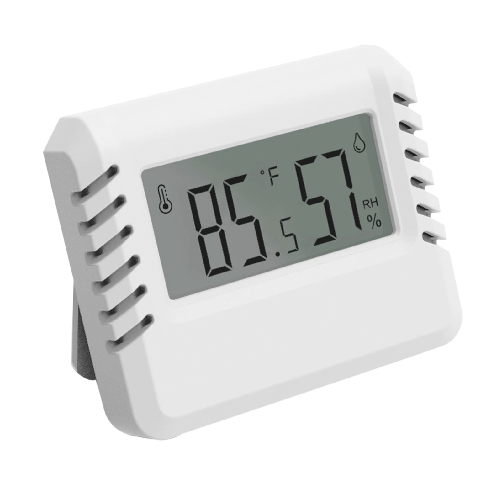 

Ультратонкий Измеритель температуры и влажности на батарейках, цифровой Комнатный мини-термометр-гигрометр для помещений с контролем климата