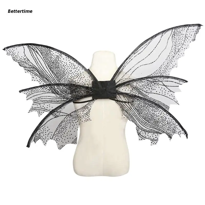 

Sparkling Elf Wings for Girls Fairy Angel Wings Butterfly Wings Princess Wings