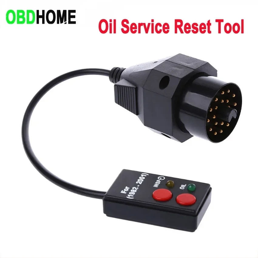 

Инструмент сброса обслуживания масла OBD2 для BMW 20Pin E30 E36 3 серии E34 E39 5 серии E38 7 Блок сброса сервиса Intervall