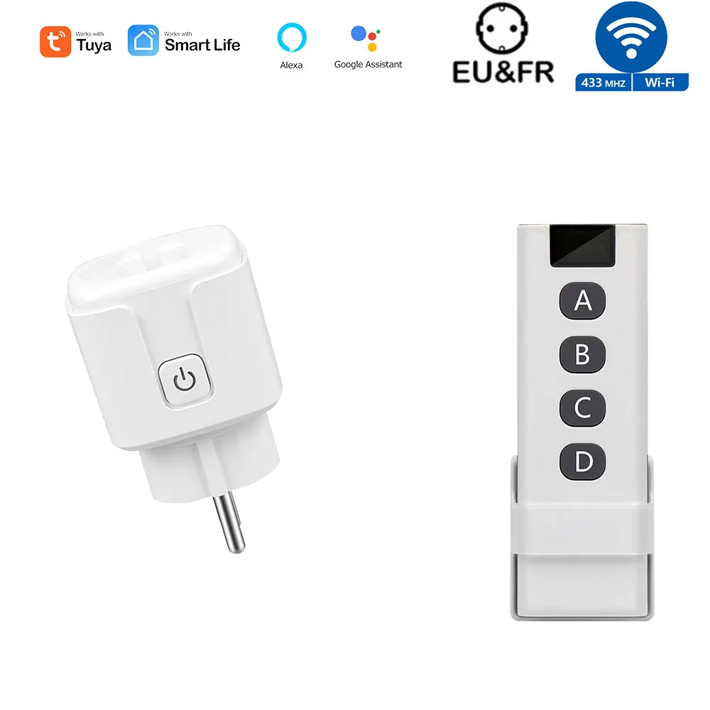 

tedeligo умная розетка Wi-Fi+RF 16A 3000W