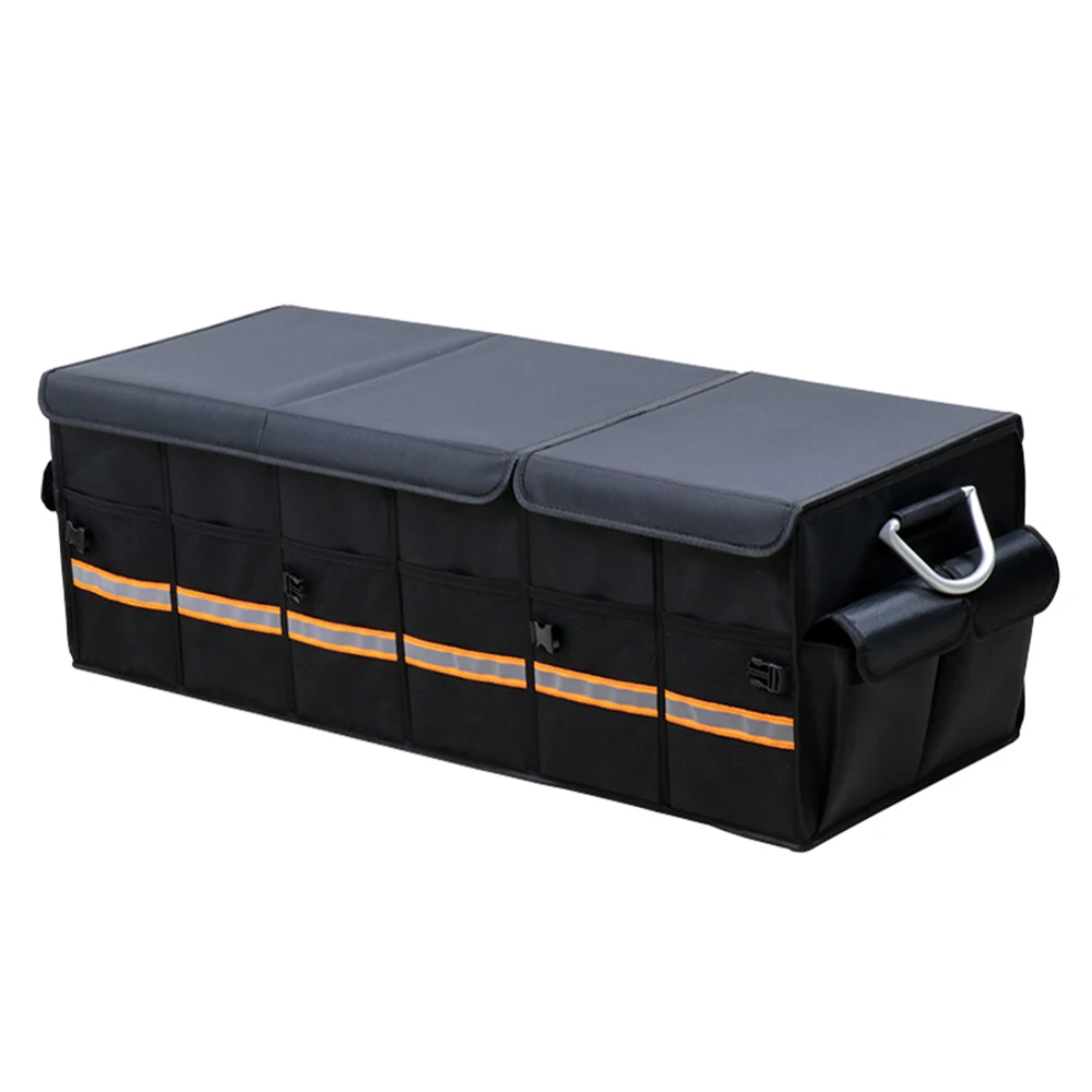 

High-Capacity Organizer For Trunk Off-Road Vehicle Car Trunk Storage Foldable Rear Racks Car Storage