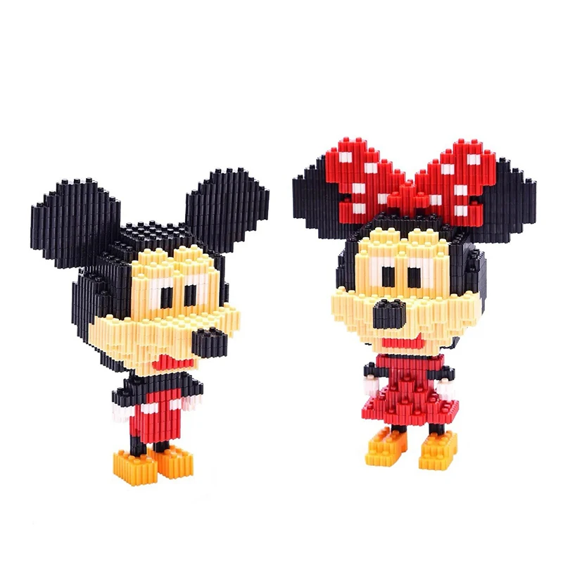 Строительные блоки Disney Микки и Минни строительные для мужчин настольные
