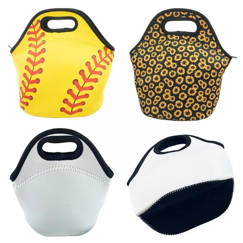 

Neoprene Portable Lunch Bag Thermal Insulated Bento Bags Tote School Box Dinner Cooler Pouch Kid Picnic Storage Food Contai R8F0