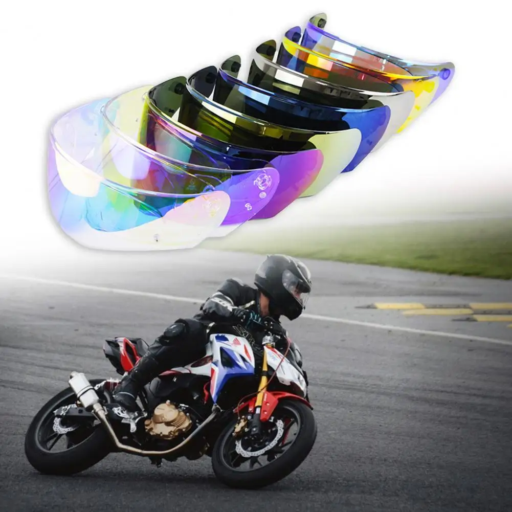 

Bright Luster Practical Bright Luster Full Face Motorcycle Sunscreen Lens for FF-353 320 328 800